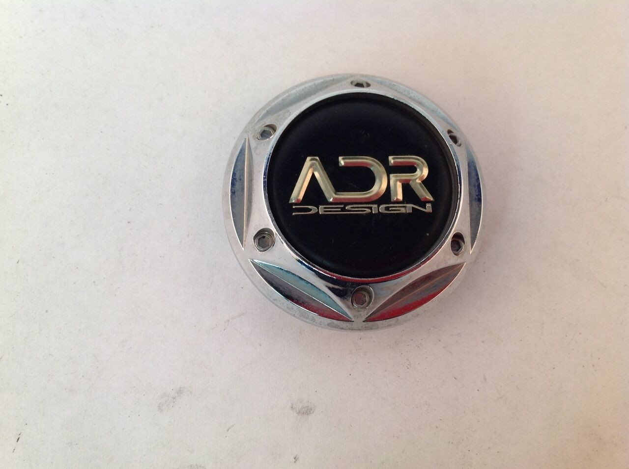 ADR Aftermarket Wheel Center Hub Cap Chrome Black Custom 2.75" ADR17