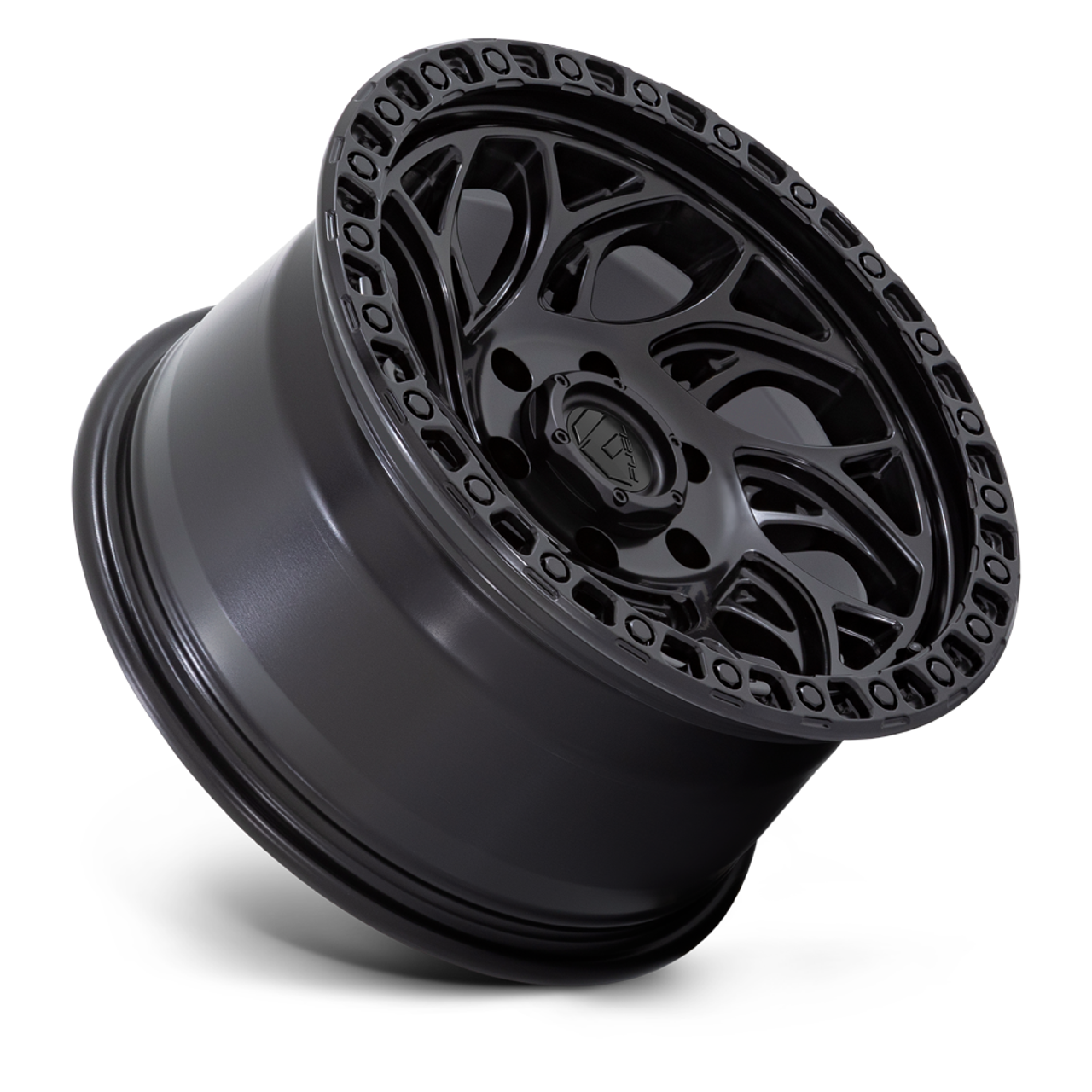 Set 4 Fuel D852 Runner OR 18x9 5x5 Blackout Wheels 18" -12mm Rims