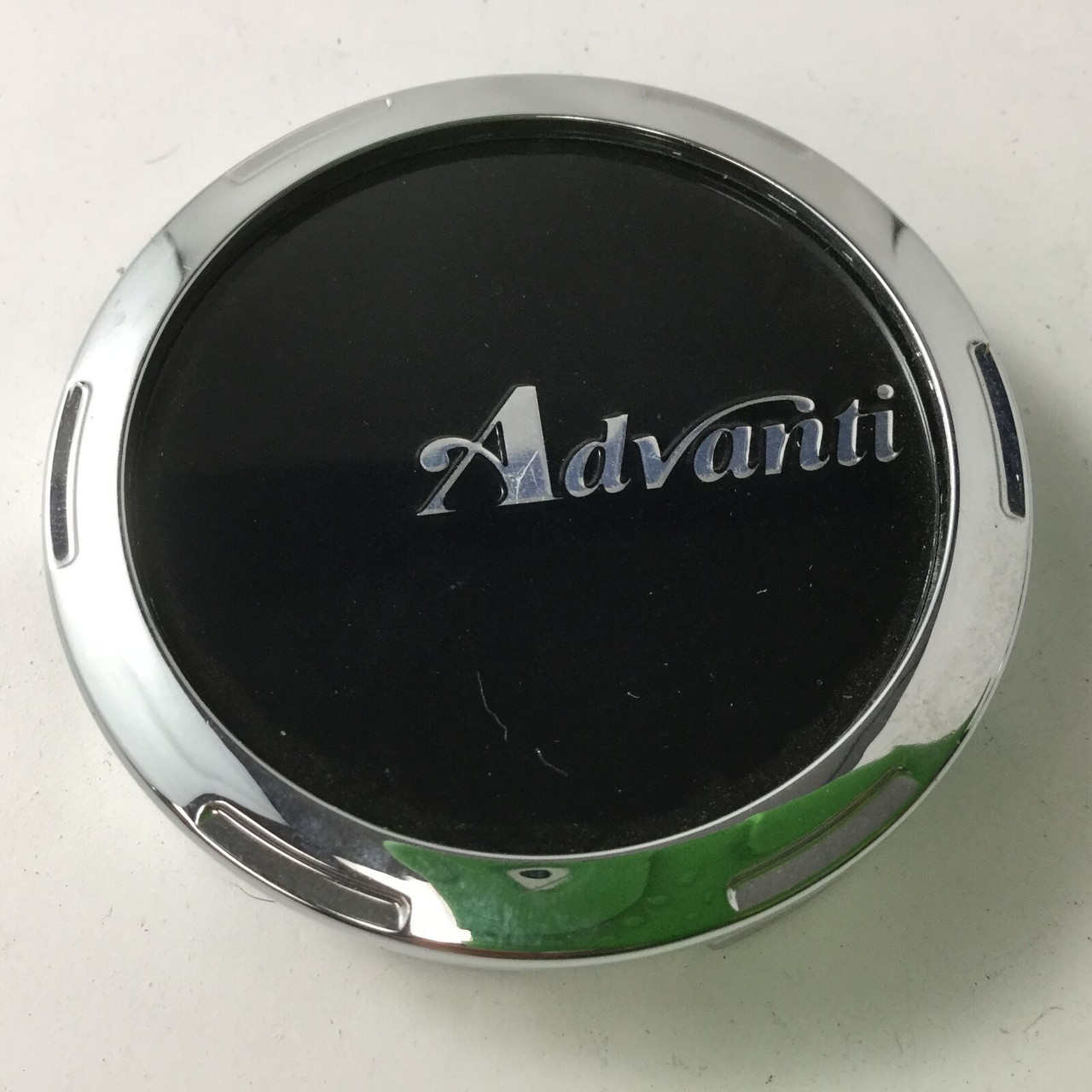 Advanti Racing Chrome Gloss Black Center Cap 2.625" PCN765D