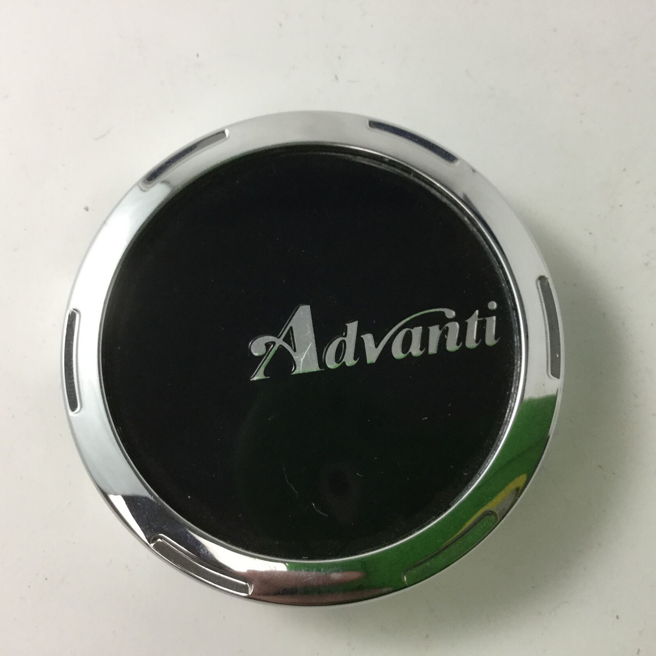 Advanti Racing Chrome Gloss Black Center Cap 2.625" PCN765D