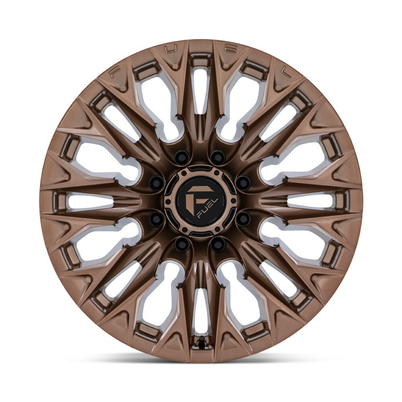 20" Fuel 1PC D805 Flame 20x9 8x170 1mm Wheel Platinum Bronze Wheel For Ford Rim