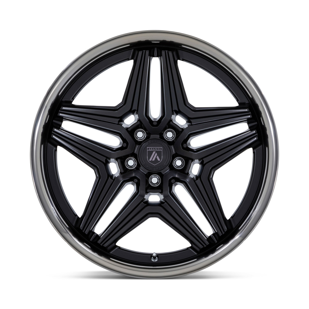 Set 4 Asanti Black ABL-46 Duke 20x10.5 5x115 Satin Black Ddt Lip Wheels 20" 18mm