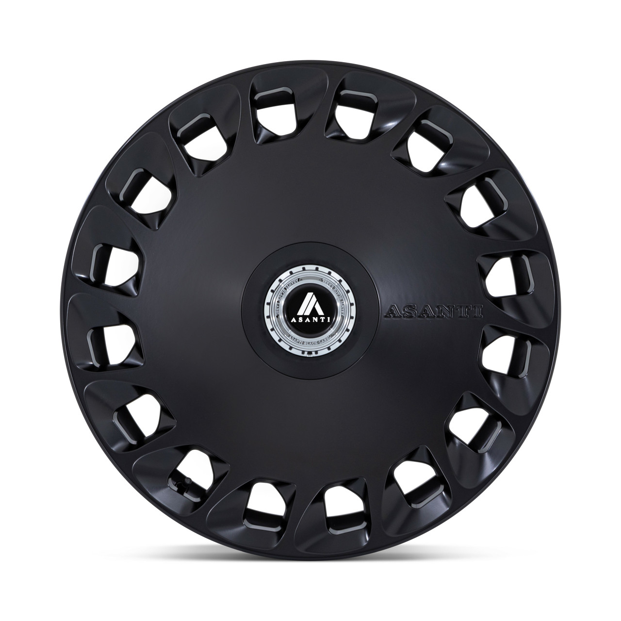 Set 4 Asanti Black ABL-45 Aristocrat 22x10.5 5x4.25 5x4.5 Black Wheels 22" 45mm
