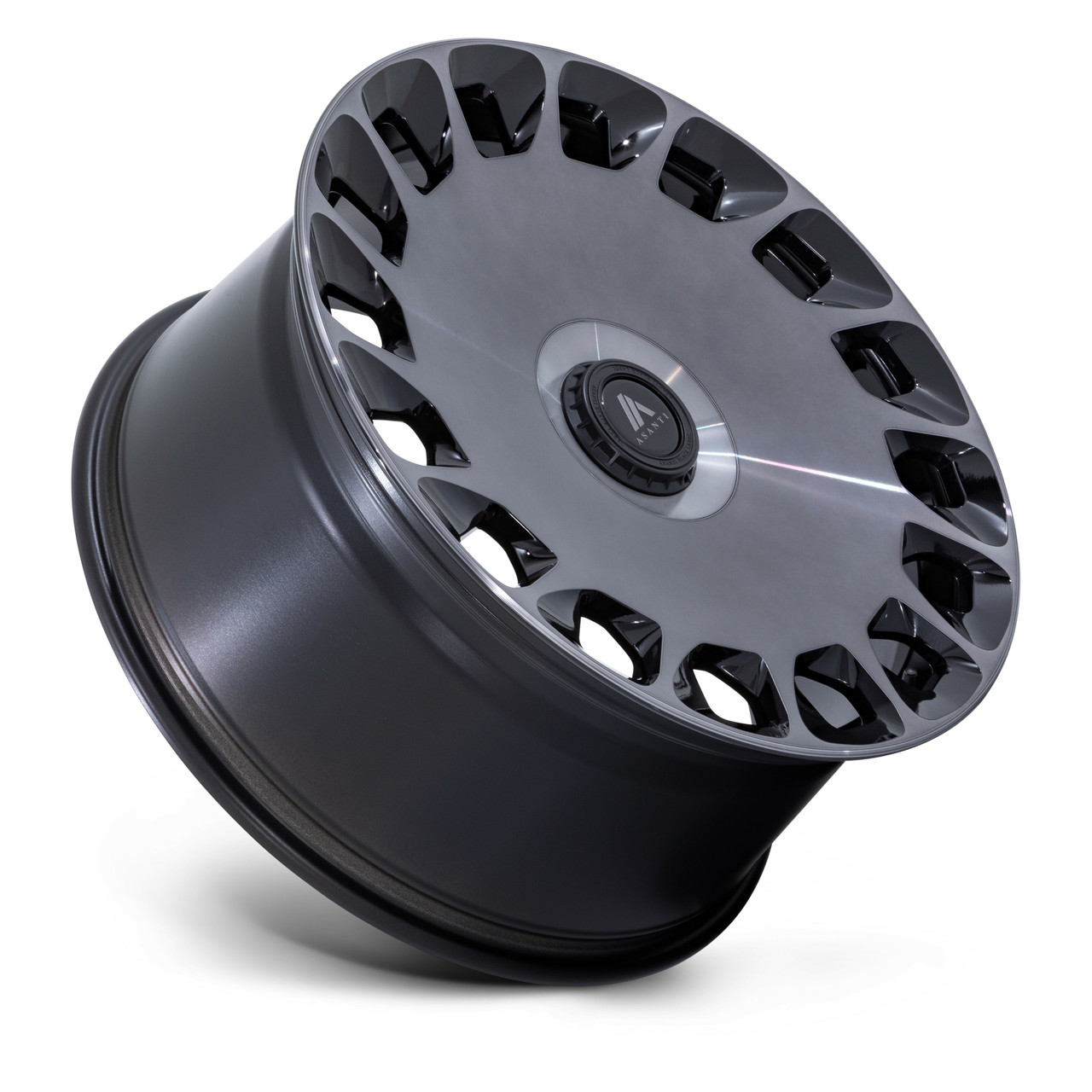 Asanti Black ABL45 Aristocrat 22x10.5 5x112 5x120 Black Machined Wheel 22" 38