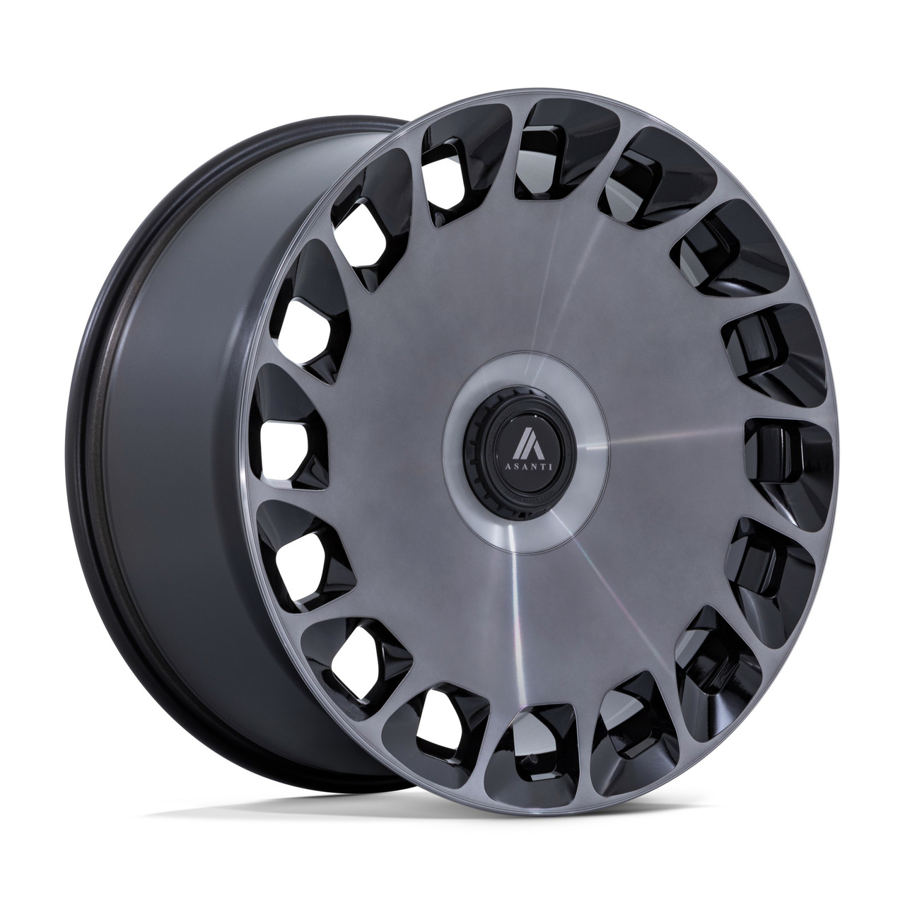 Asanti Black ABL45 Aristocrat 20x10.5 5x4.25 5x112 Black Machined Wheel 20" 45