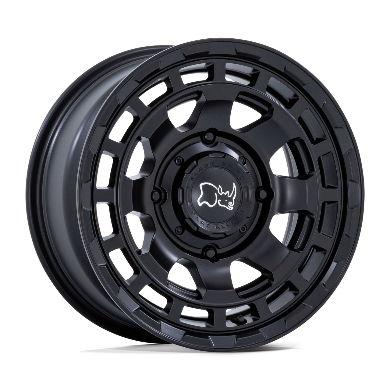 Black Rhino Powersports Chamber Utv 15x7 4x137 Matte Black Wheel 15" 10mm Rim