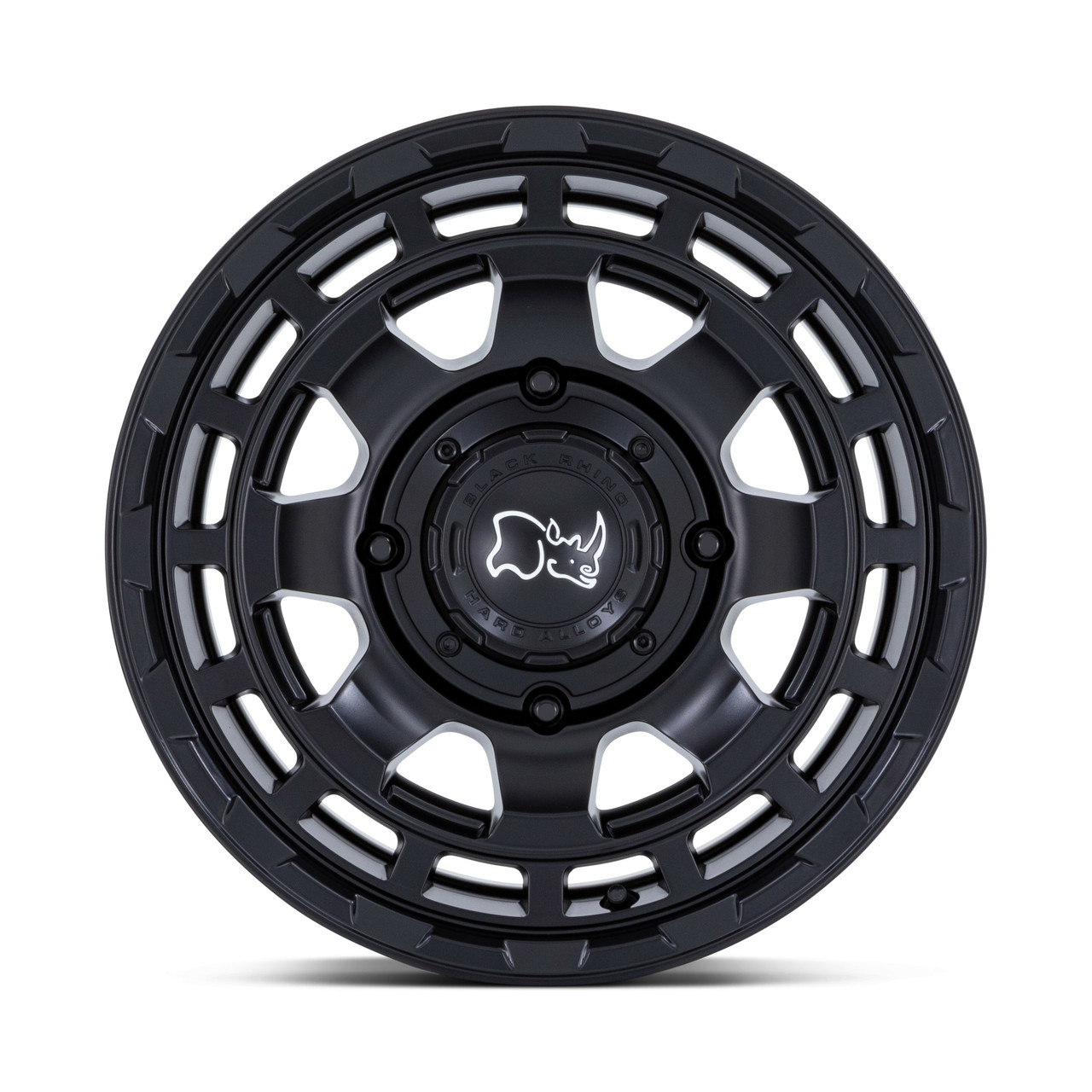 Black Rhino Powersports Chamber Utv 15x7 4x137 Matte Black Wheel 15" 10mm Rim
