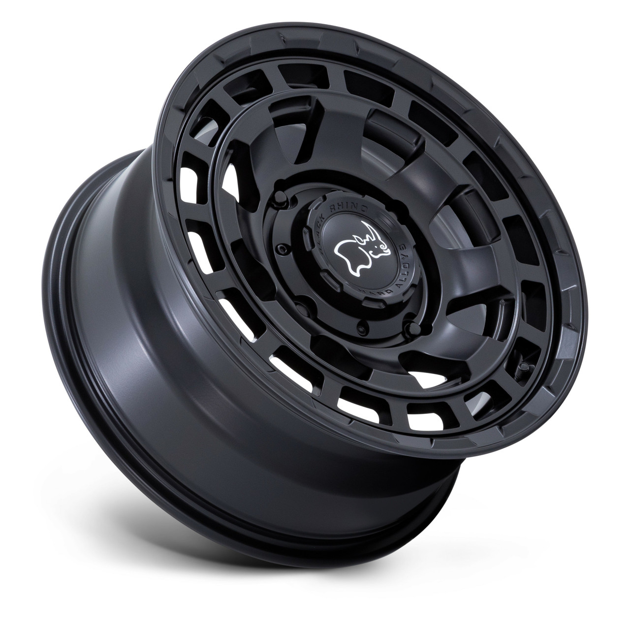 Black Rhino Powersports Chamber Utv 15x7 4x137 Matte Black Wheel 15" 10mm Rim