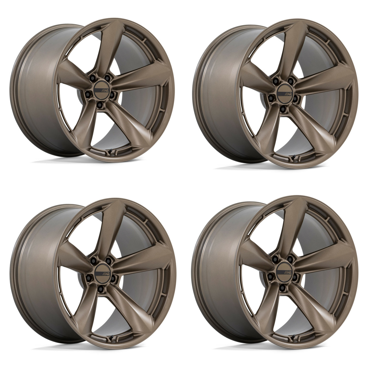 Set 4 American Racing TTF 20x11 5x120 Matte Bronze Wheels 20" 43mm Rims