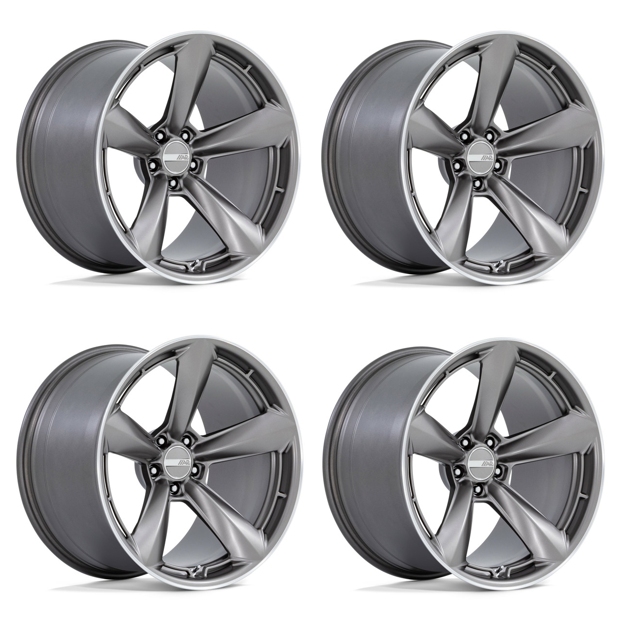 Set 4 20" American Racing TTF 20x11 5x115 20mm Matte Anthracite Machined Wheels Set 4 20" American Racing TTF 20x11 5x115 20mm Matte Anthracite Machined Wheels