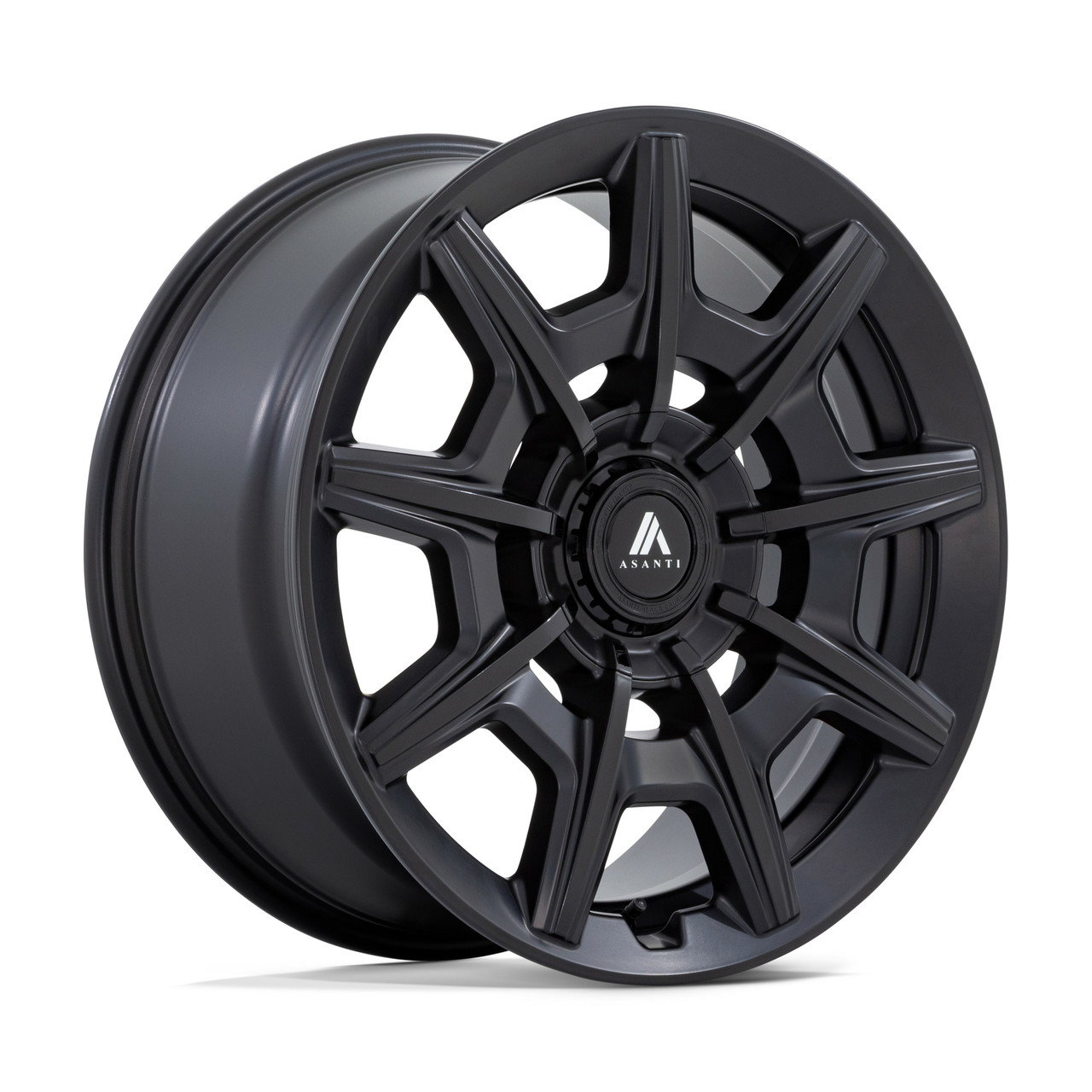 Set 4 Asanti Black ABL-41 Esquire 20x9 5x115 5x120 Satin Black Wheels 20" 15mm