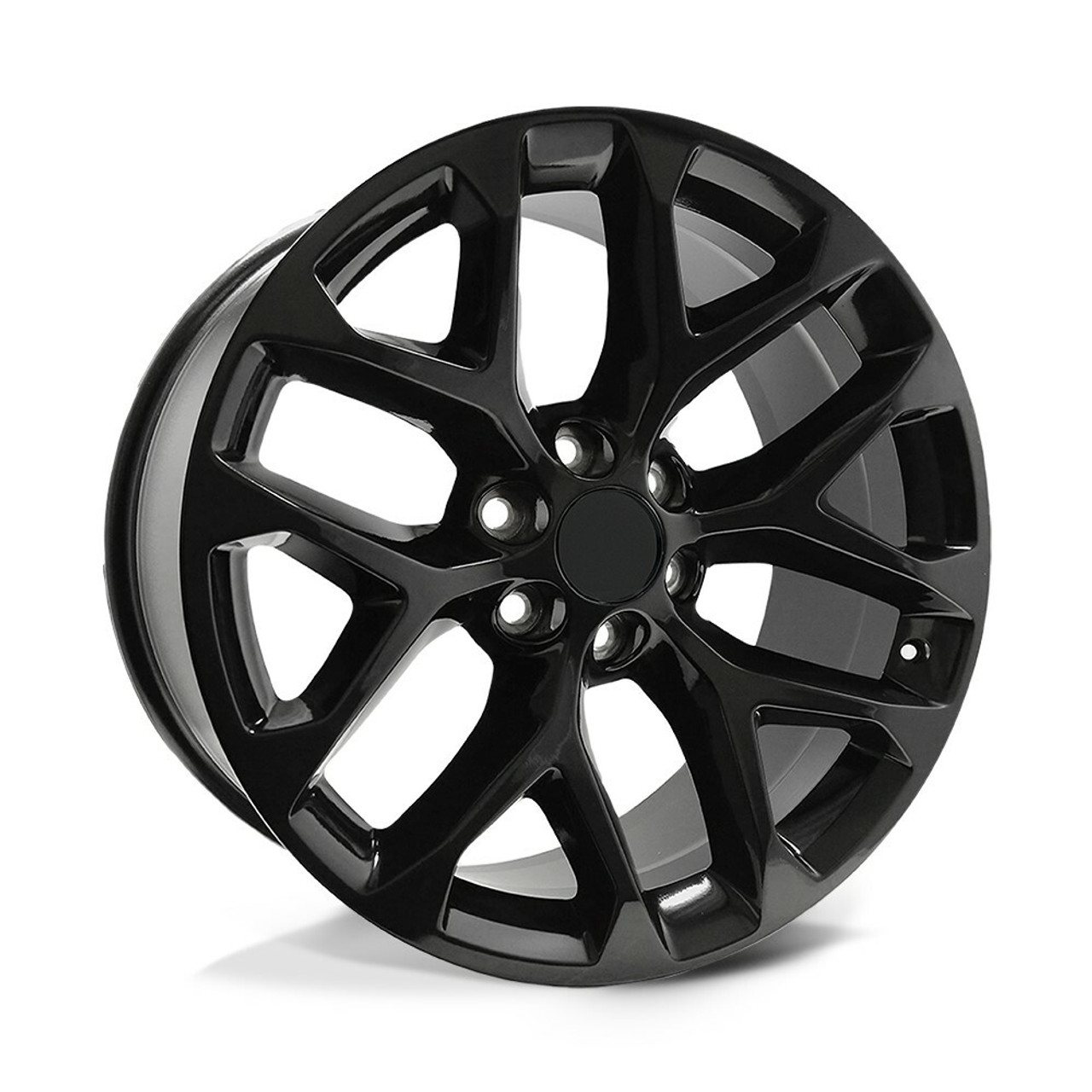 Set 4 Performance Replicas PR177 20x9 6x5.5 Gloss Black Wheels 20" 24mm Rims