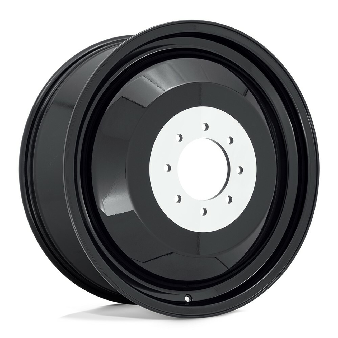Fuel 1PC D500 Dualie Inner 24x8.25 8x6.5 Gloss Black Wheel 24" 118mm Rim