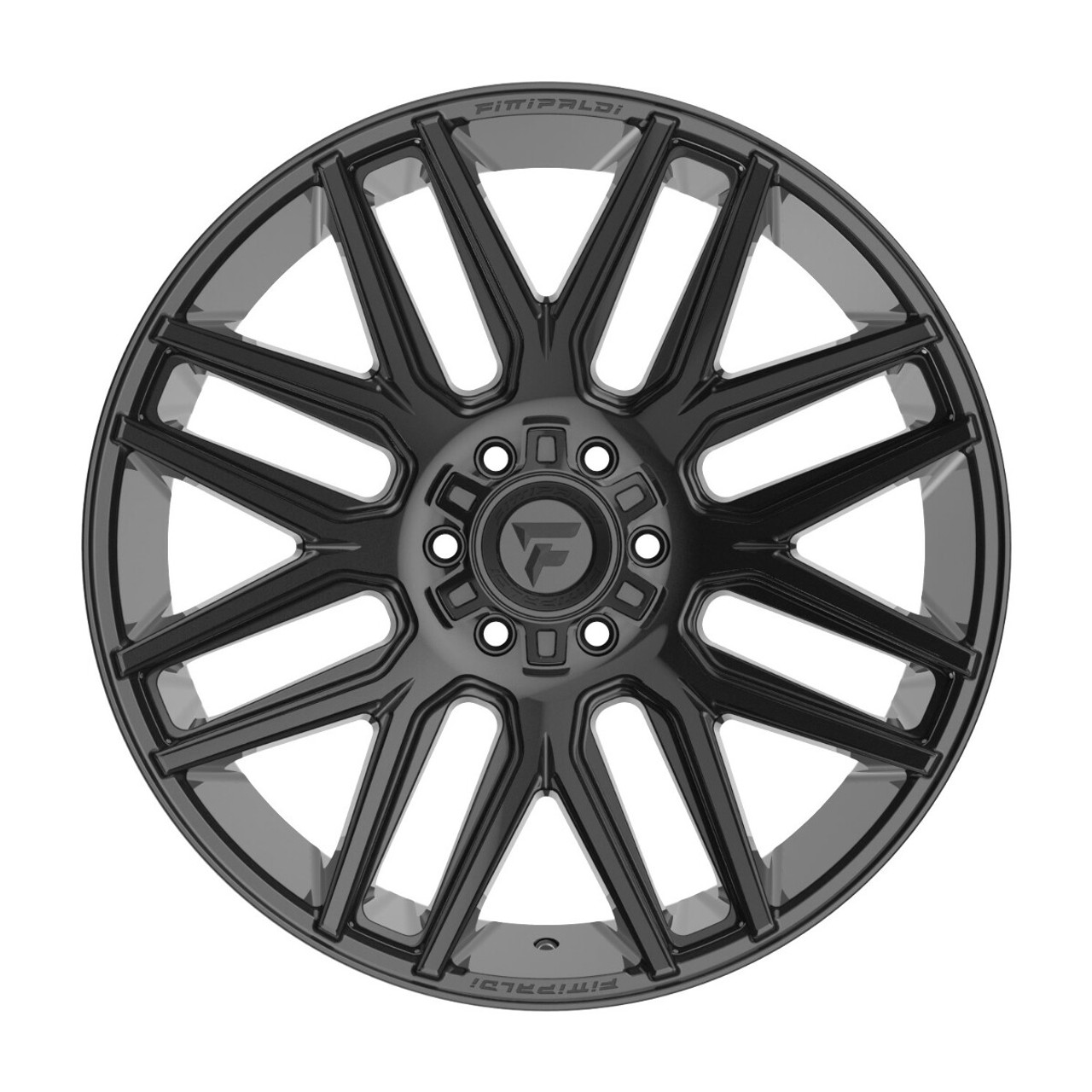 20" Fittipaldi Wheel FA14B  20x9 Gloss Black 6x135 6x5.5 00mm For Ford Chevy GMC