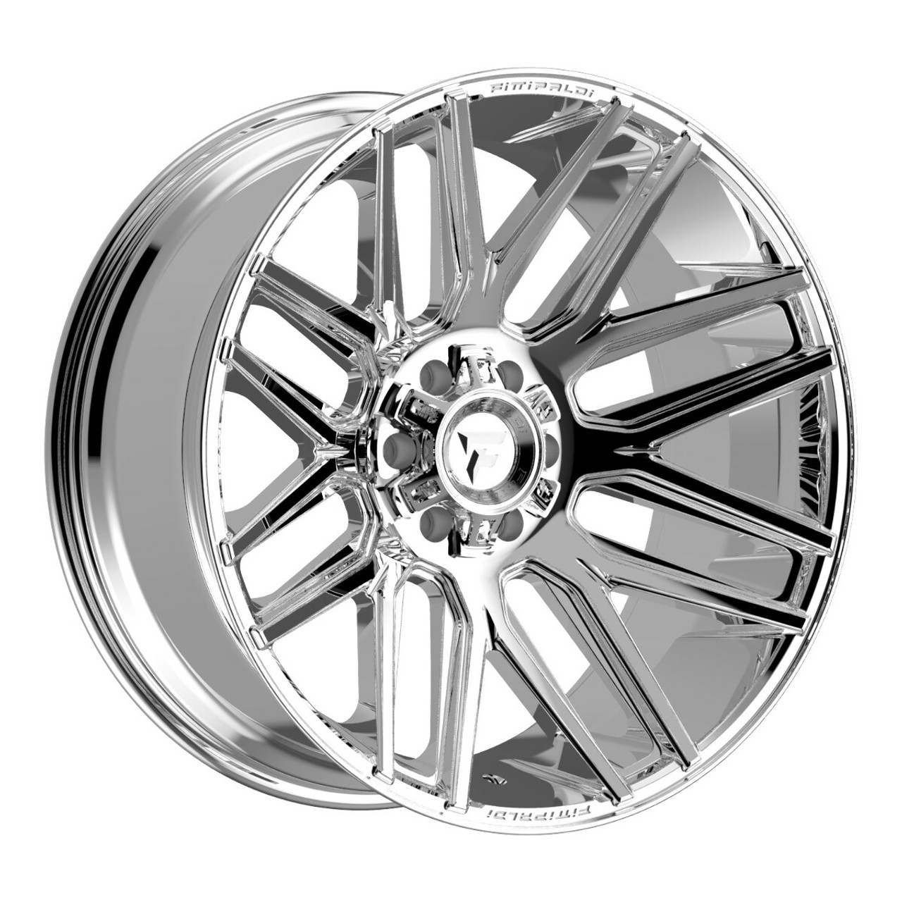 20" Fittipaldi Wheel FA14MC 20x9 Mirror Coat 8x170 18mm For Ford F250 F350 Rim