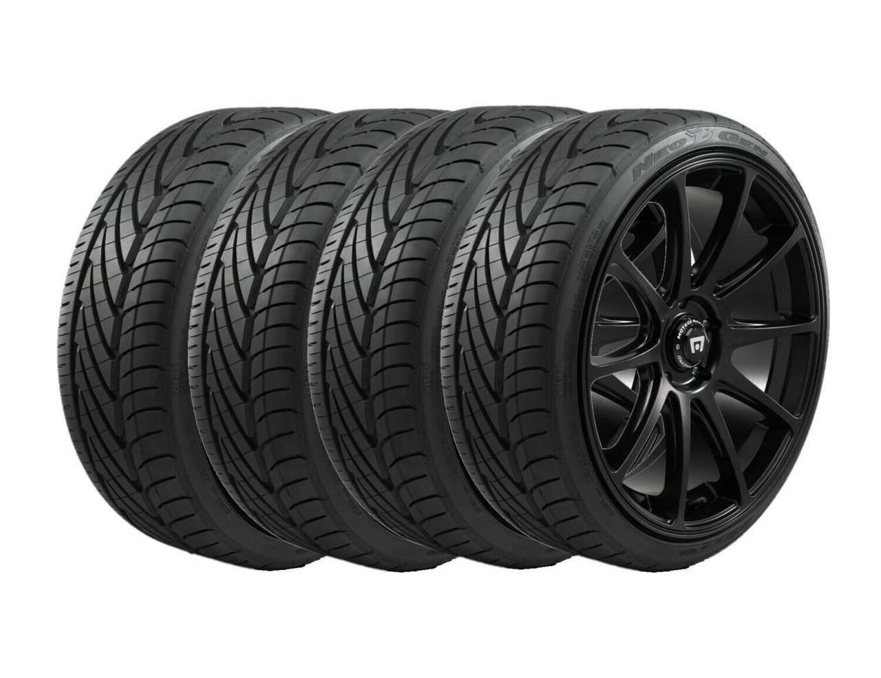 225/45ZR17 Set 4 Nitto Neogen All Season High Performance Tires 94W 25.1 2254517