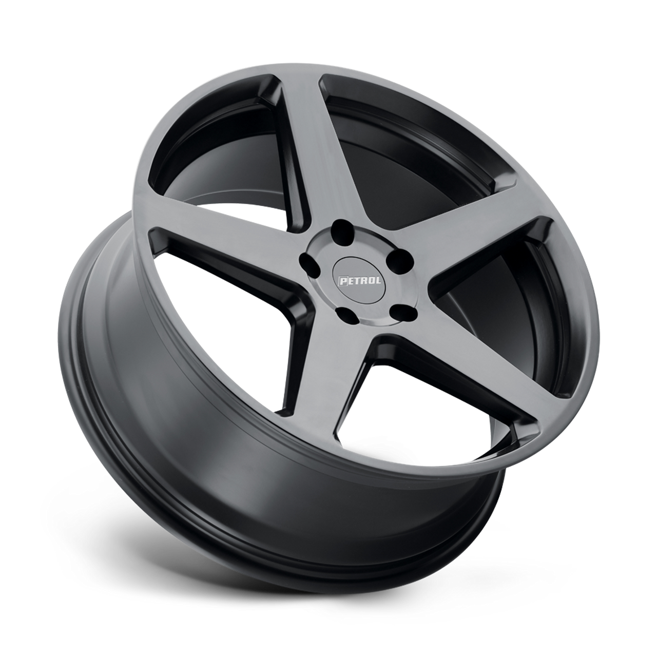 Petrol P2C 20x8.5 5x4.5 Semi Gloss Black Wheel 20" 40mm Rim