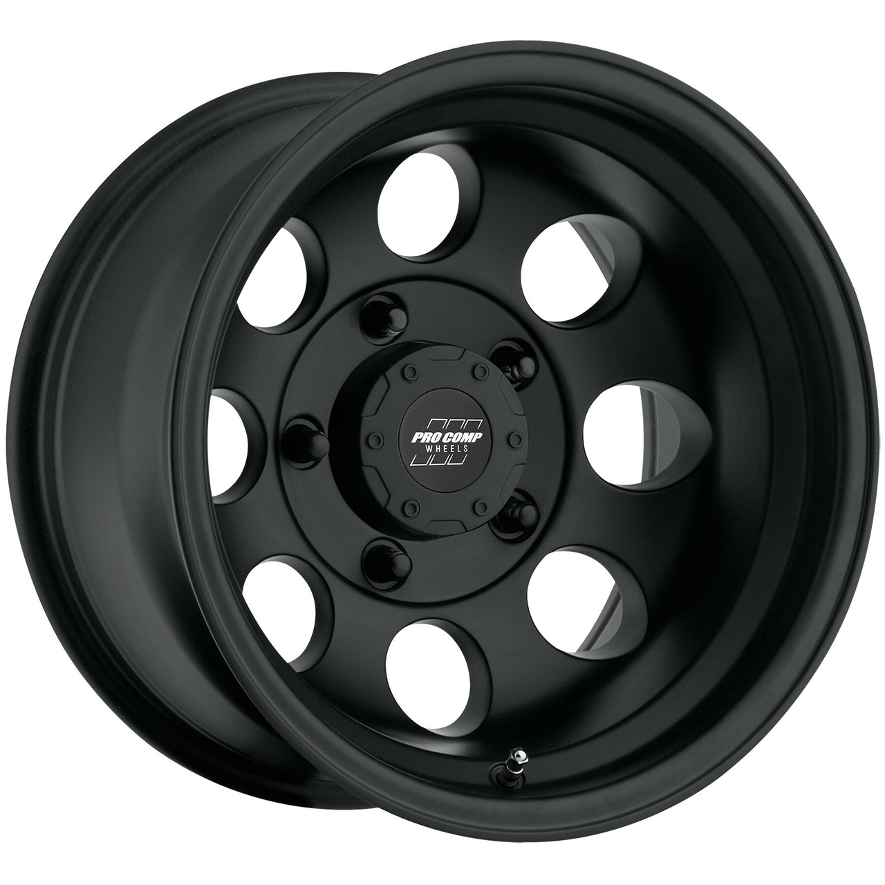 Set 4 Pro Comp PA69 Vintage 15x8 6x5.5 Flat Black Wheels 15" -19mm Rims