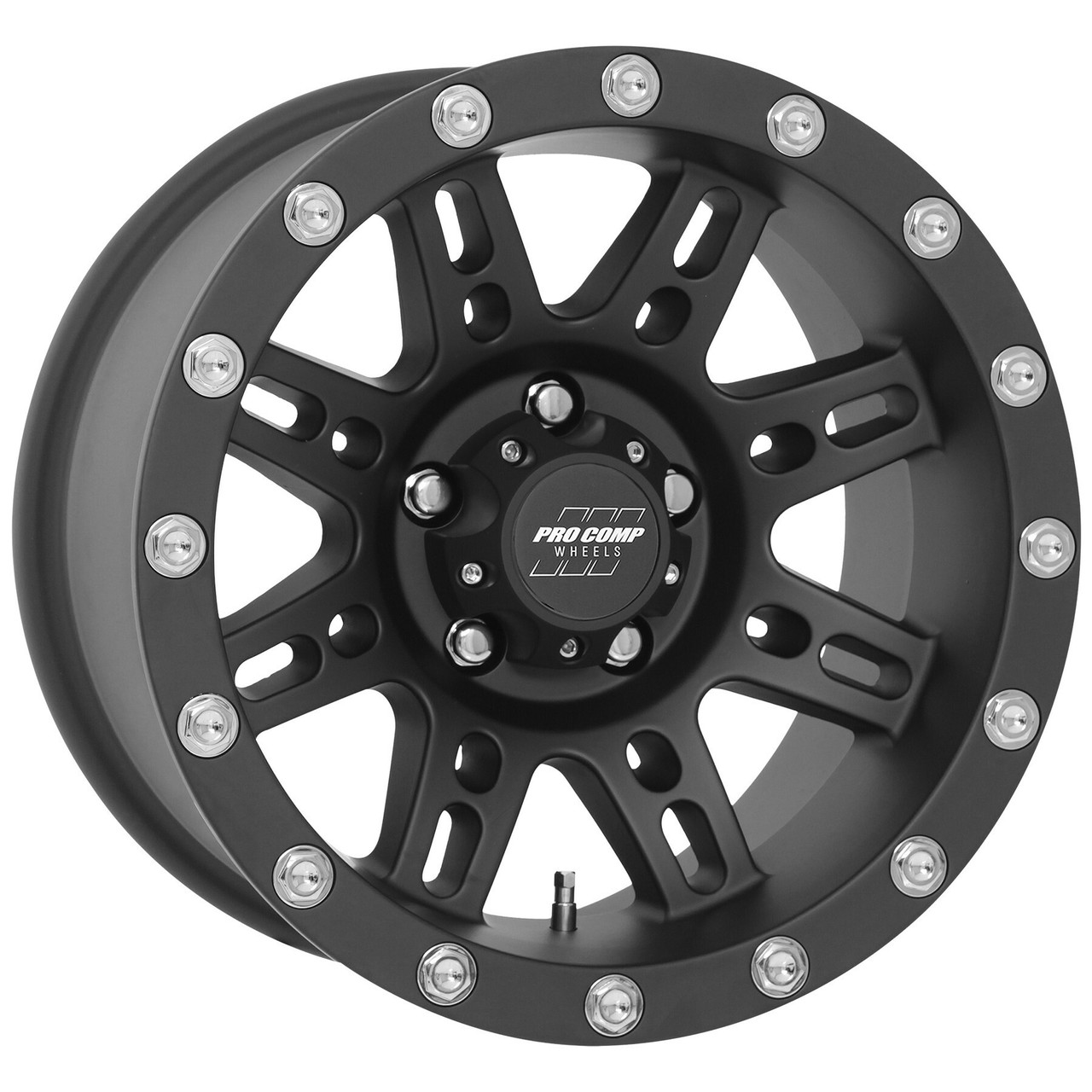 Set 4 Pro Comp PA31 Stryler 18x9 6x135 Flat Black Wheels 18" 0mm Rims