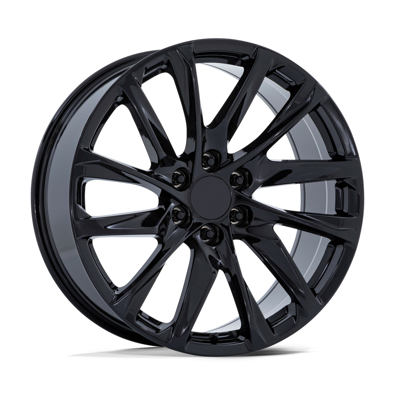 Performance Replicas PR213 22x9 6x5.5 Gloss Black Wheel 22" 28mm Rim