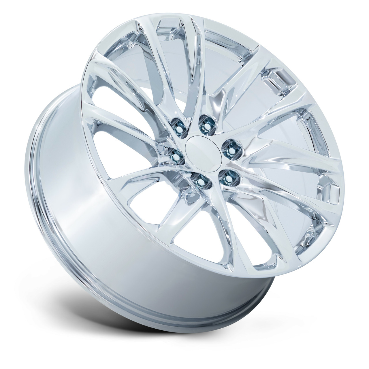 Performance Replicas PR213 22x9 6x5.5 Chrome Wheel 22" 28mm Rim