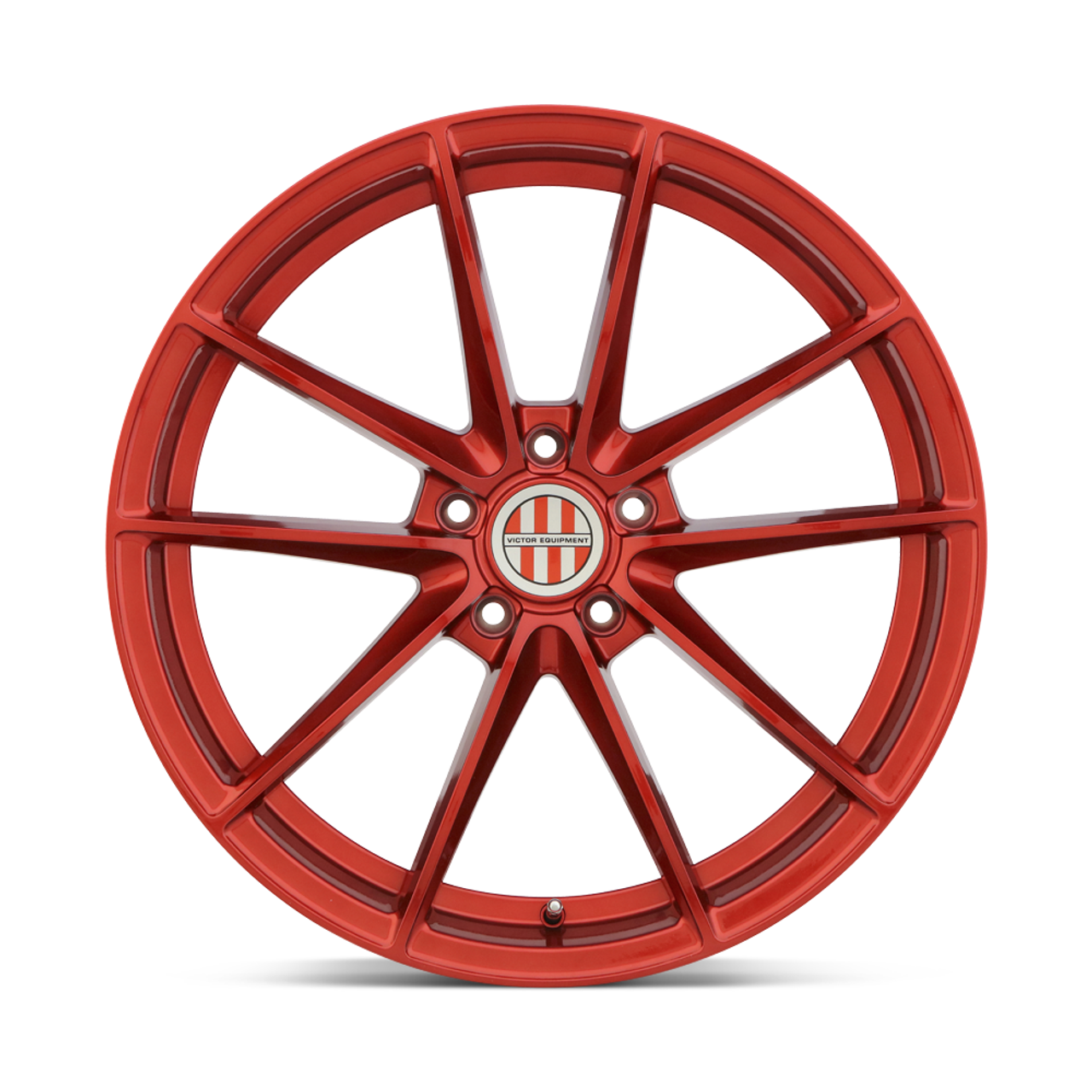Victor Equipment Zuffen 20x10 5x130 Candy Red Wheel 20" 50mm Rim