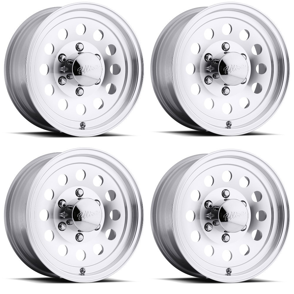 Set 4 14" Ultra 062 Smooth Mod Trailer  14x6 Wheels 5x4.50 mm