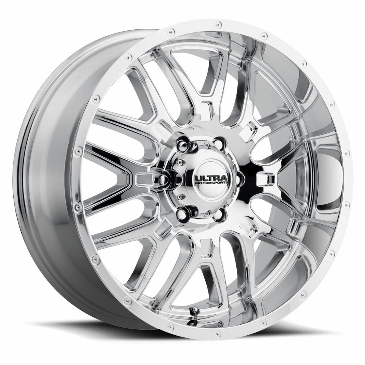 18" Ultra 203C Hunter 18x9 6x5.5 Chrome Plated Wheel 18mm For Chevy GMC Cadillac