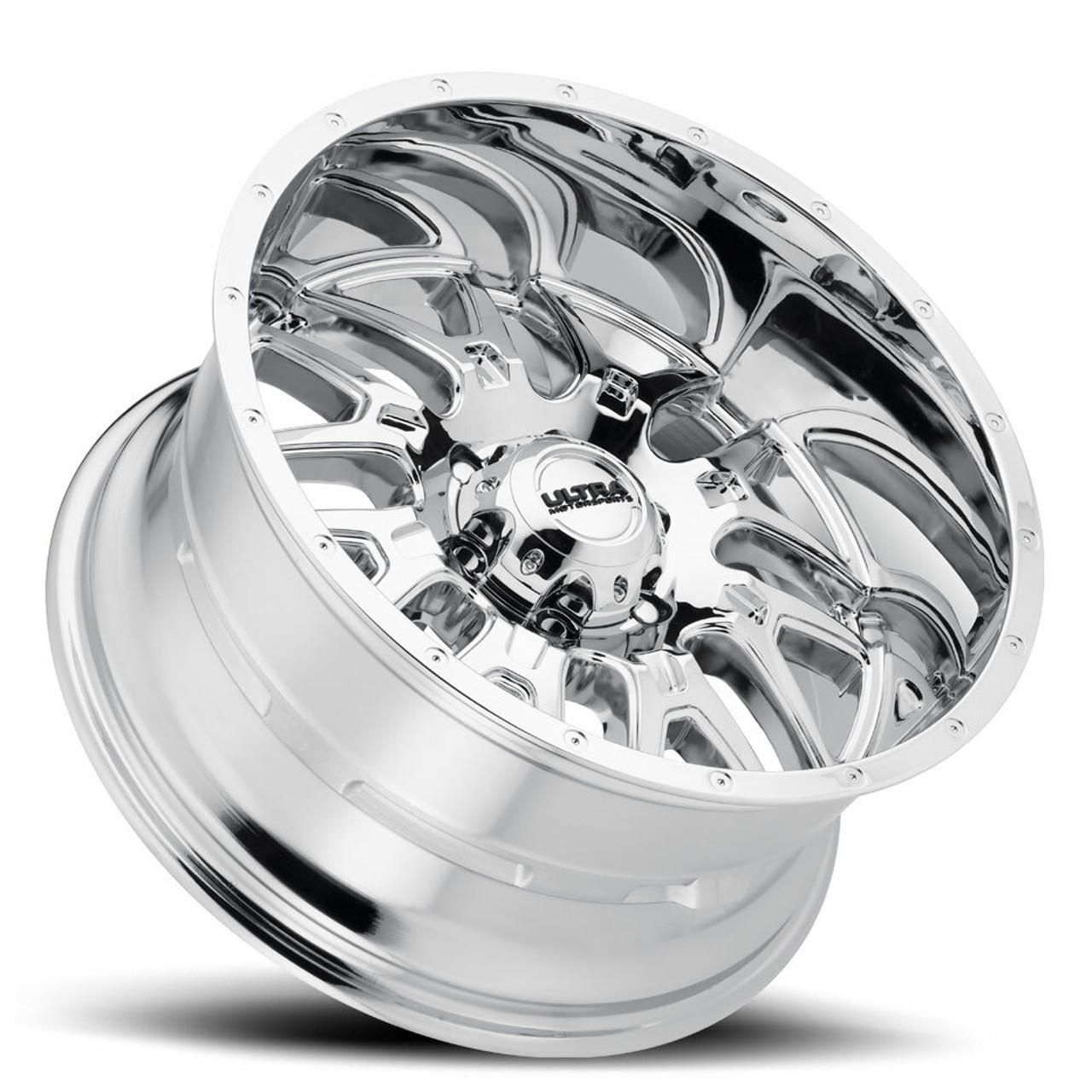 18" Ultra 203C Hunter 18x9 6x5.5 Chrome Plated Wheel 18mm For Chevy GMC Cadillac