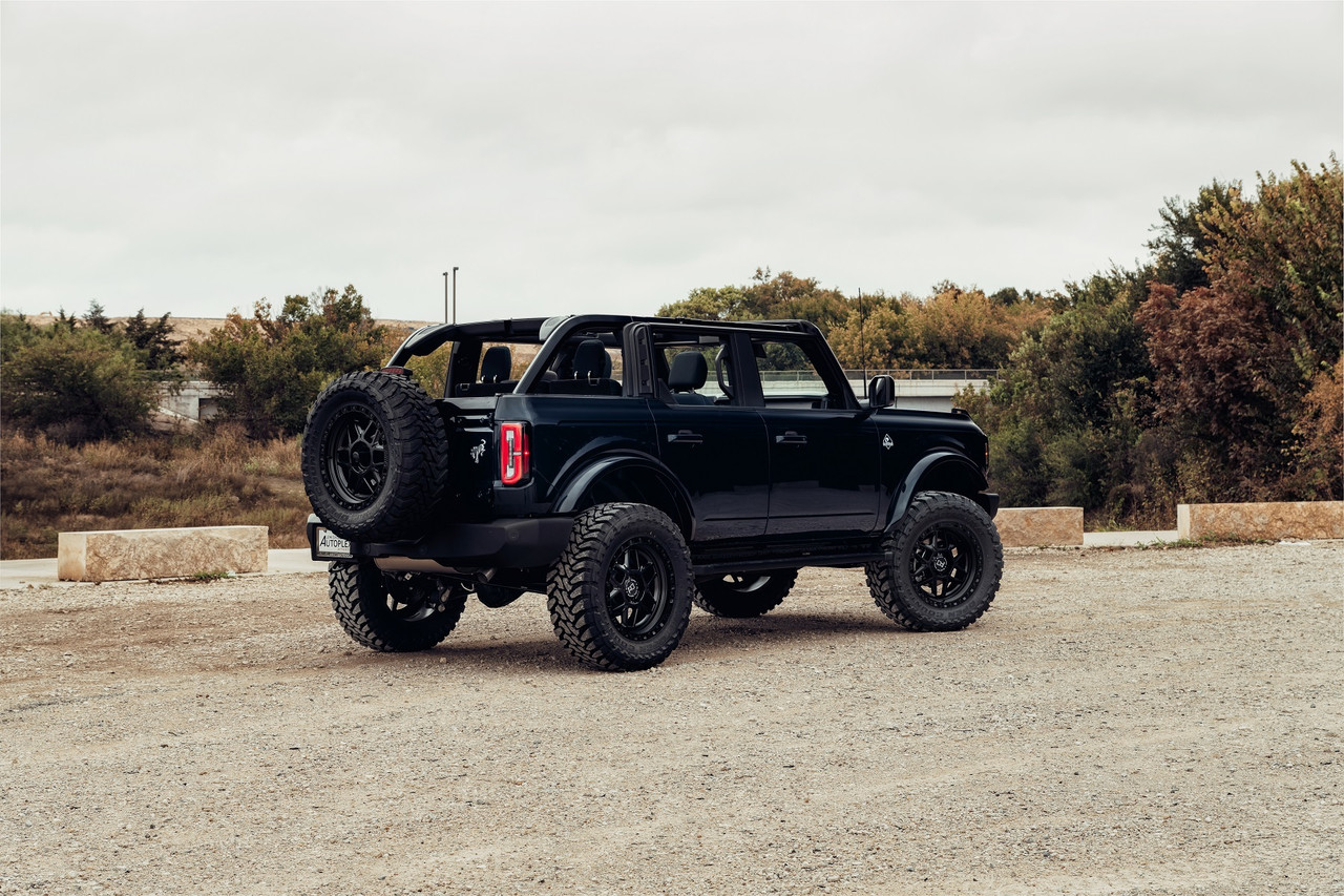 Black Rhino Kelso 20x9 5x5  Matte Black Wheel 20" 0mm Truck Rim For Jeep