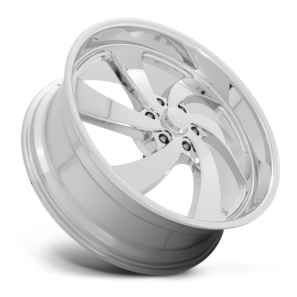 Set 4 US Mag U132 Desperado 22x9 6x5.5 Chrome Wheels 22" 25mm For Chevy GMC Rims