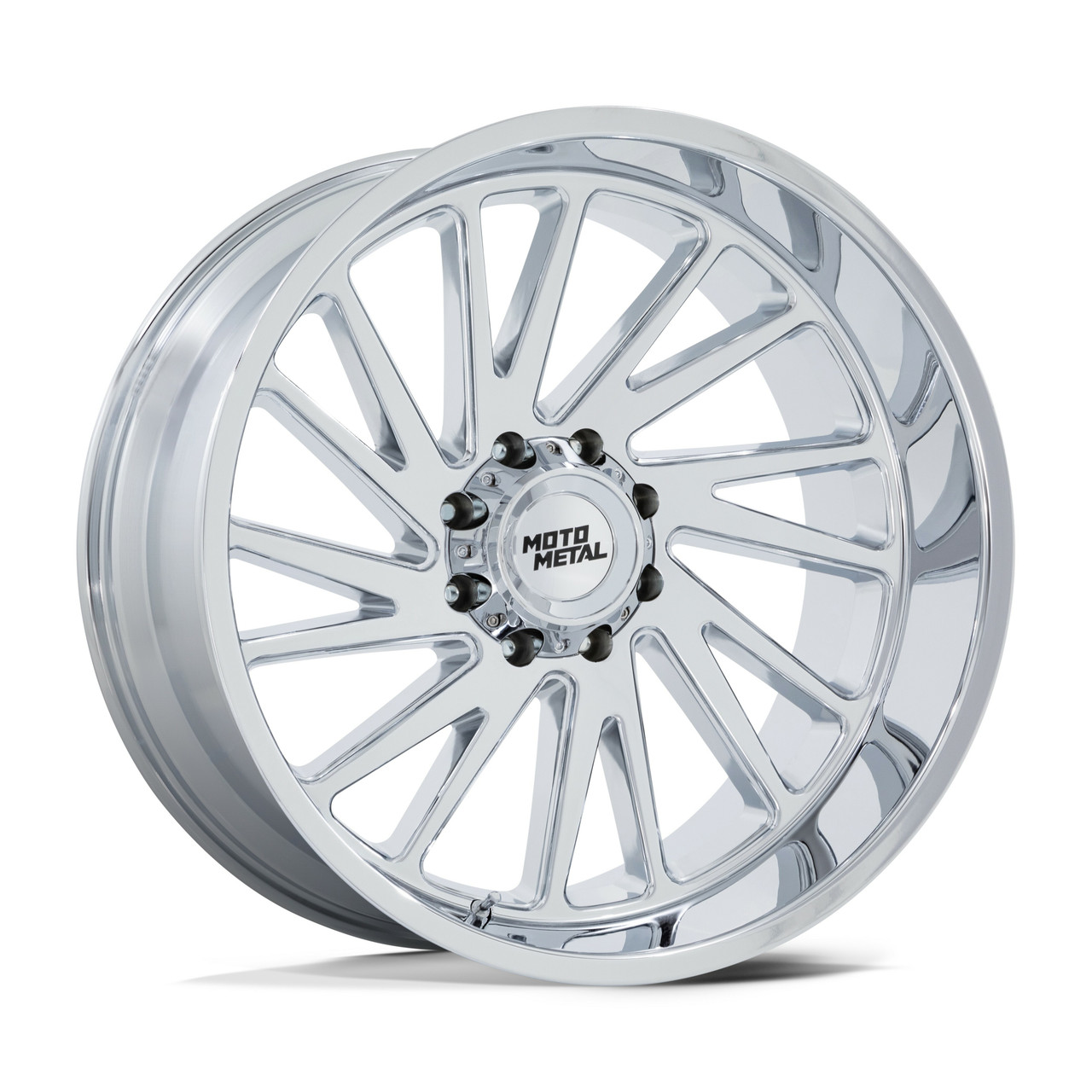 美品★【SSD 1.55インチ スチール 8穴ホイール（クローム）】TF2 22x10.0 Chrome Moto Metal Wheel MO811PX22106818N | A2i Wheel and Tire