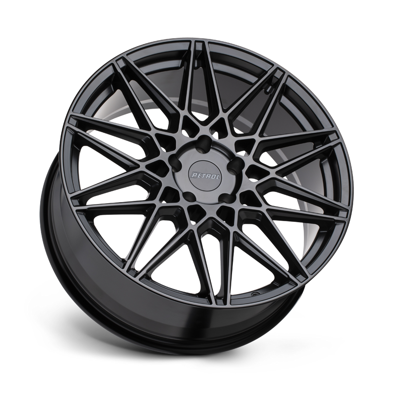 Petrol P3C 20x8.5 5x120 Semi Gloss Black Wheel 20" 35mm Rim
