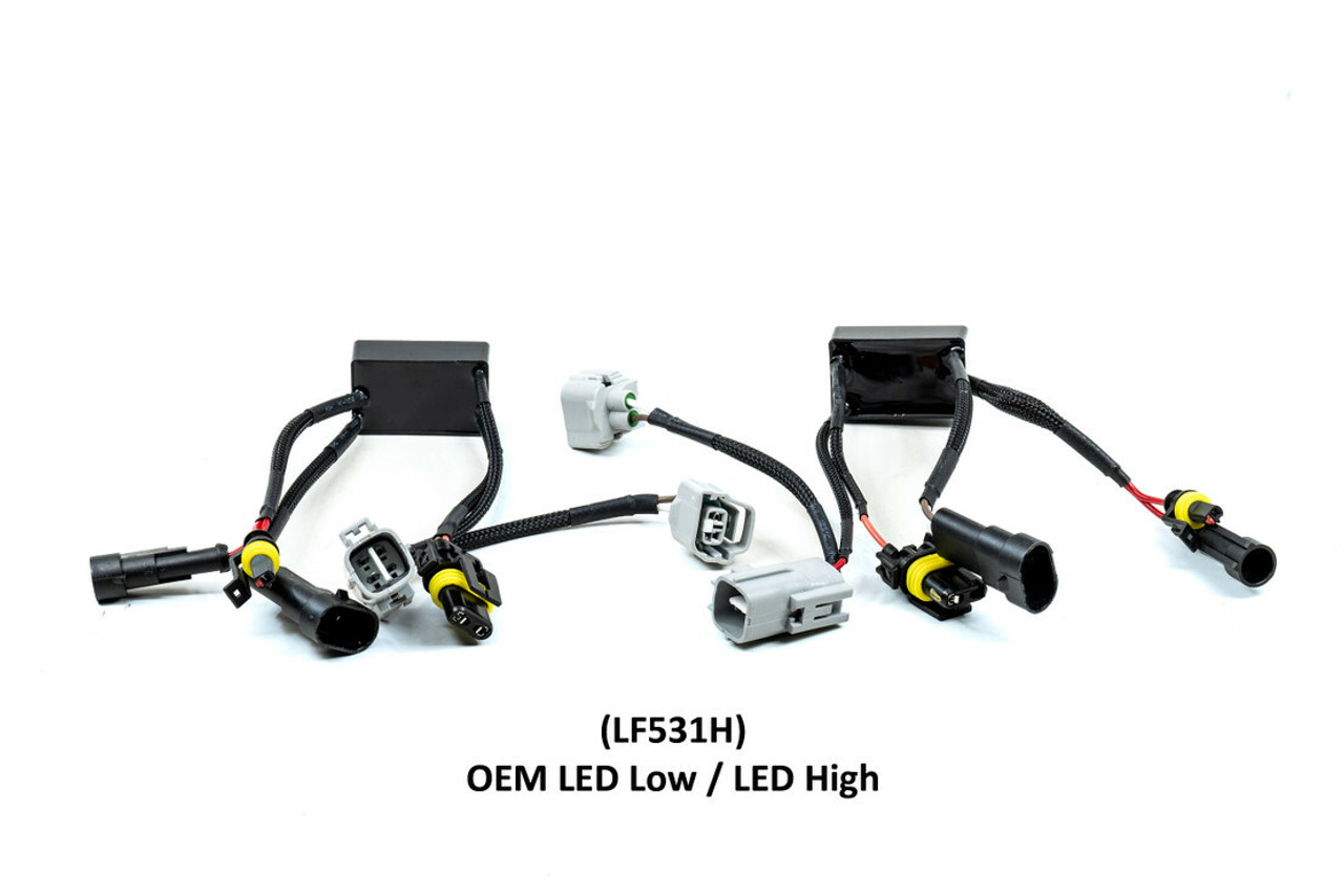 Morimoto XB Adapters LF531H Relay Harnesses For Toyota 4Runner XB LED Harness 21-23 Limited / TRD Only / Pair