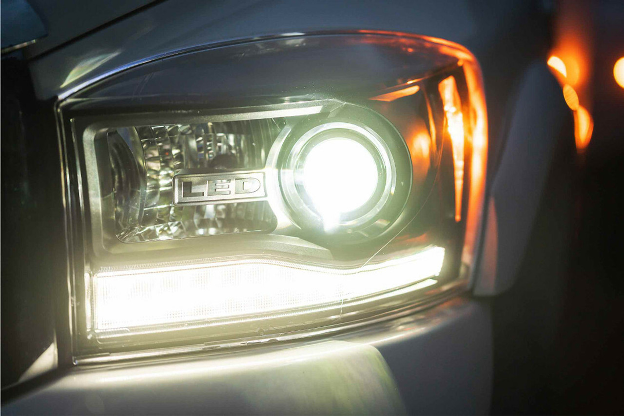 Morimoto XB Hybrid LED Headlights LF558 Headlights For Dodge Ram 06-08 Pair ASM