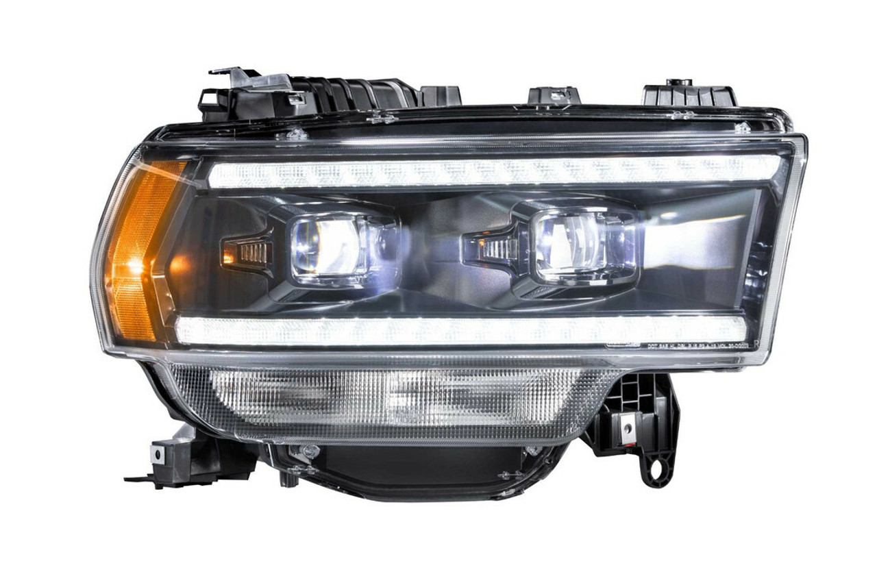 Morimoto XB Hybrid LED Headlights LF704 For Dodge Ram HD 2019+ Pair / ASM