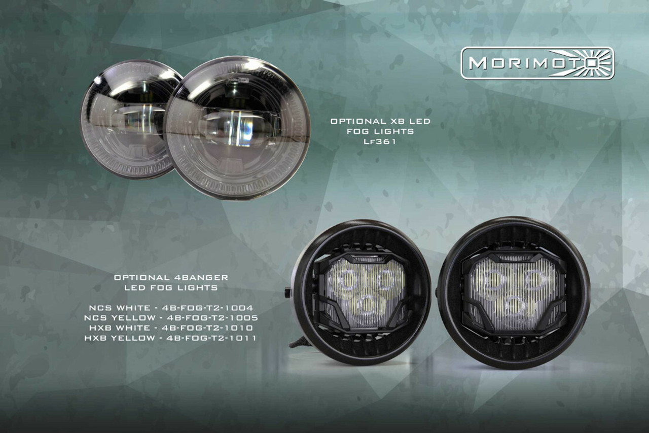 Morimoto XB LED Headlights LF533-A-ASM For Toyota Tundra 07-13 Pair / ASM / Amber DRL