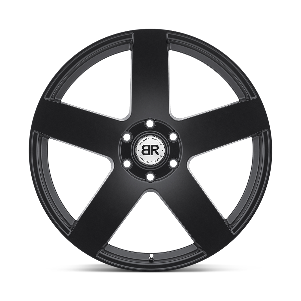 20" Black Rhino Everest 20x9 Matte Black 5x5.5 Wheel 20mm Rim