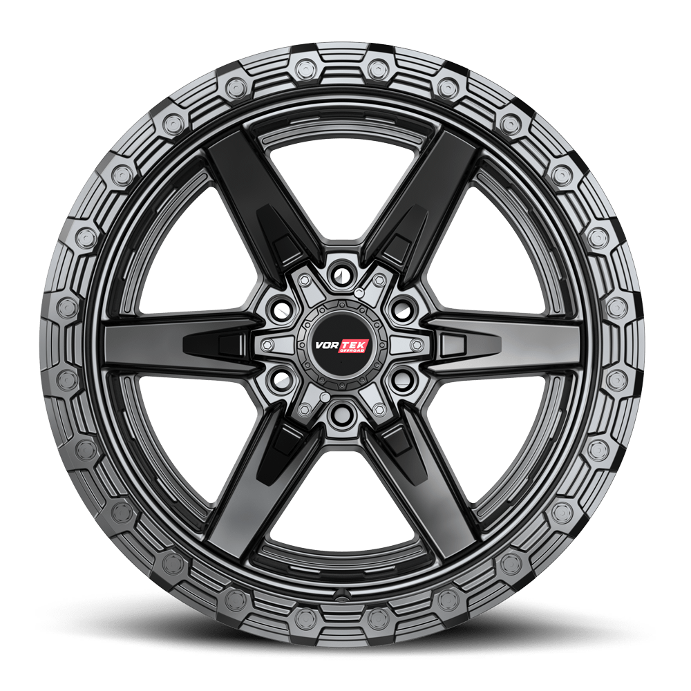 Set 4 20" Vortek Argon VRT-602 Satin Black 20x9 Wheels 6x135 6x5.5 0mm Rim
