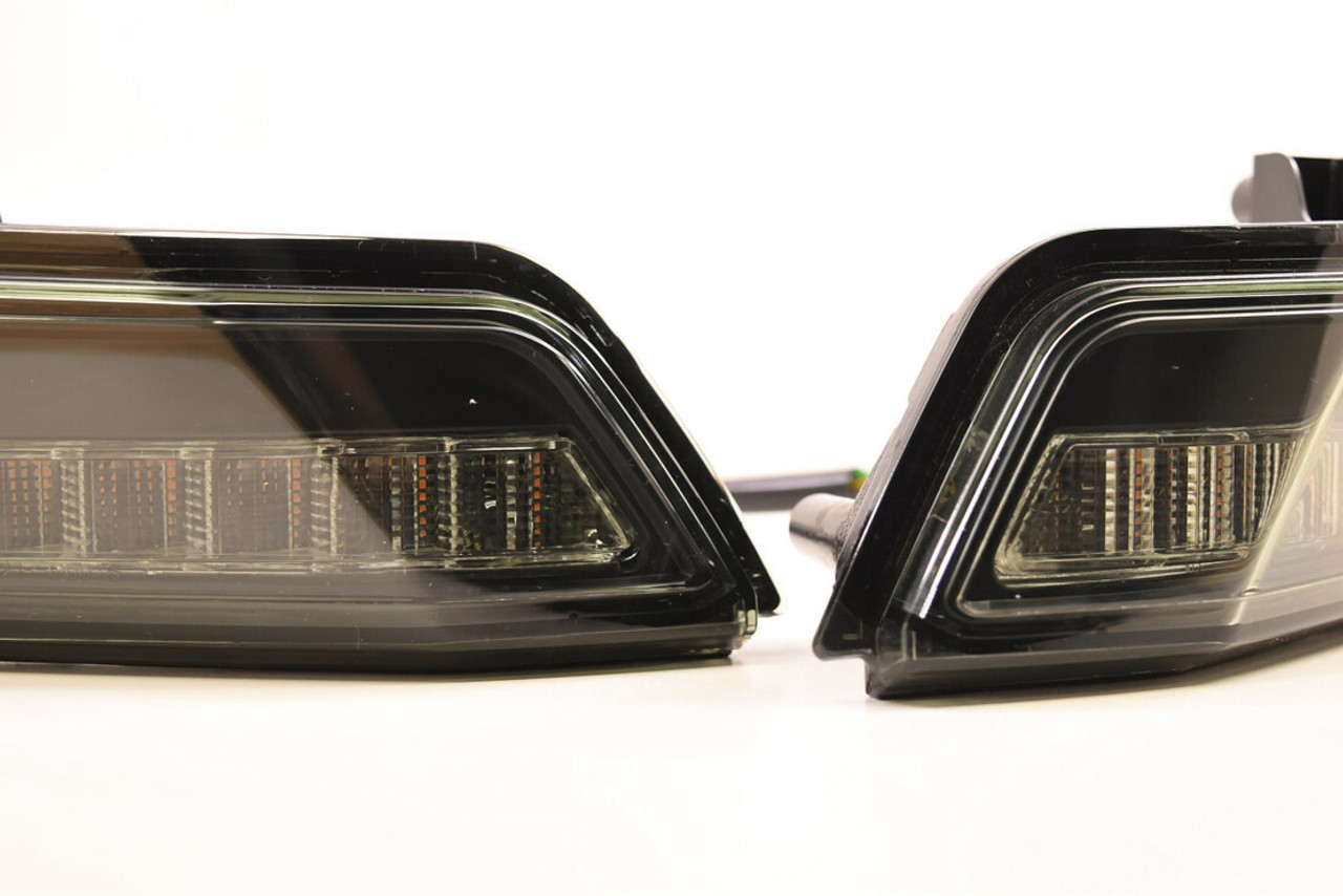 Morimoto XB LED Turns LF411 DRL & Signals For Ford Mustang 15-17 Pair / Smoked