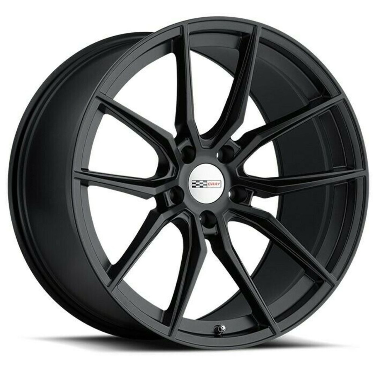 Cray Spider 20x9.5 5x4.75 Matte Black Wheel 20" 56mm Rim