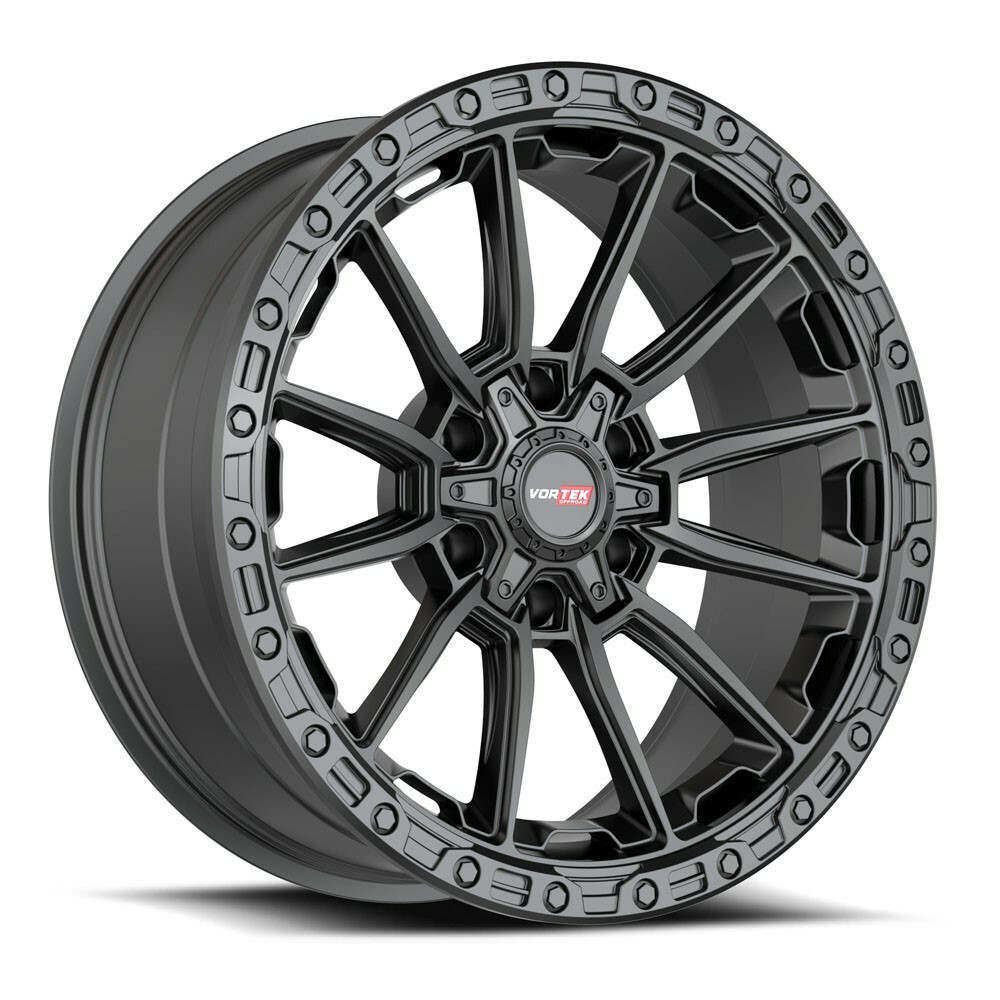 Vortek VRT-601 Wheels 17 Inch 6x135 6x5.5 (6x139.7) Matte Black A2i Wh