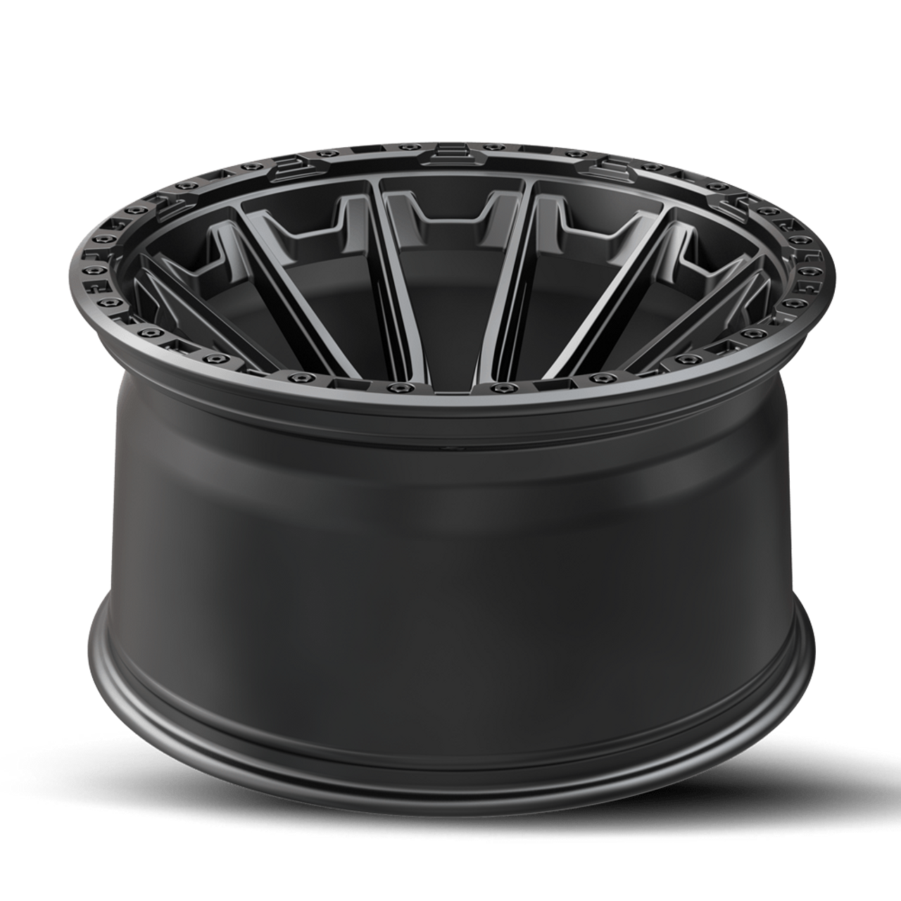 24" Vortek Matte Black VRT-601 24x10 6x135 6x5.5 18mm For Ford Chevy GMC Wheel 24" Vortek Matte Black VRT-601 24x10 6x135 6x5.5 18mm For Ford Chevy GMC Wheel
