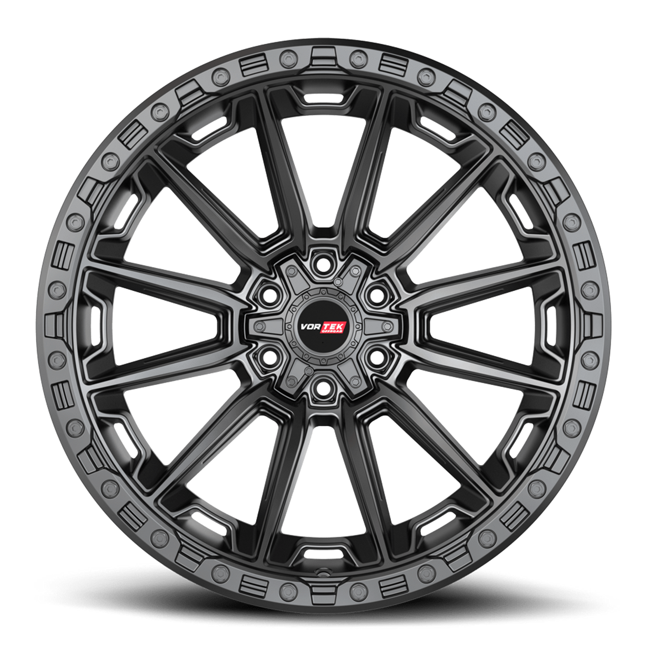 20" Vortek Spartan VRT-601 Matte Black 20x9 Wheel 6x135 6x5.5 0mm For Ford GMC 20" Vortek Spartan VRT-601 Matte Black 20x9 Wheel 6x135 6x5.5 0mm For Ford GMC