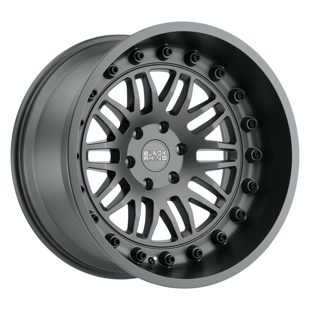 Black Rhino Fury 20x9.5 6x5.5 Matte Gunmetal Wheel 20" -18mm Rim