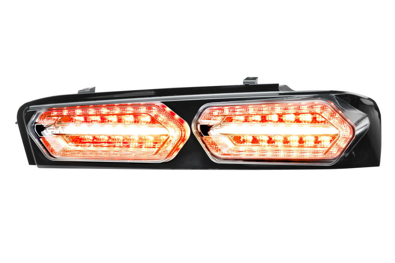 Morimoto XB LED Tails LF404 Tail Lights For Chevrolet Camaro 16-18 Pair / Facelift / Smoked