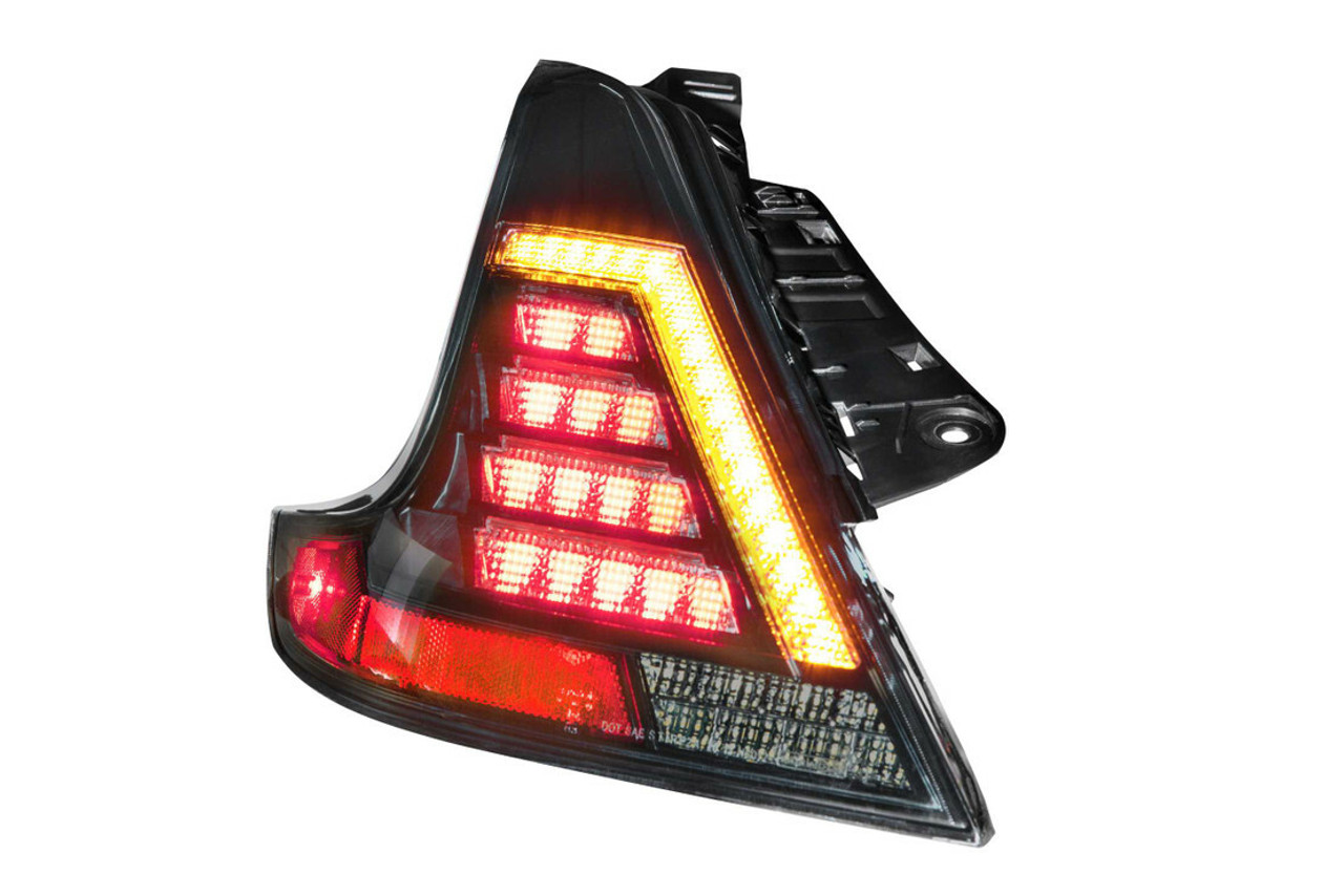 Morimoto XB LED Tails LF419 Tail Lights For Nissan 370Z 09-20 Pair / Smoked