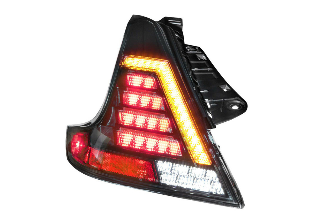 Morimoto XB LED Tails LF419 Tail Lights For Nissan 370Z 09-20 Pair / Smoked