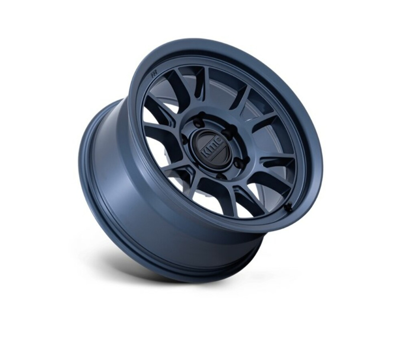 KMC KM729 Range 17x8.5 6x5.5 Metallic Blue 17" -10mm For Chevy GMC Cadillac Rim