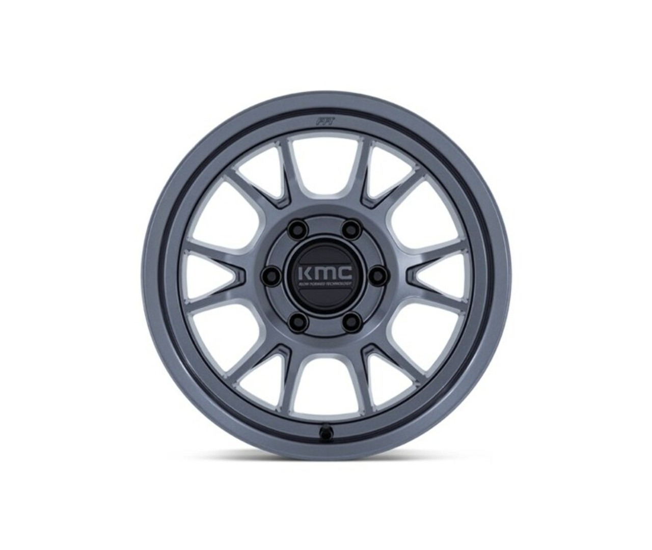 KMC KM729 Range 17x8.5 6x4.5 Matte Anthracite Wheel 17" 0mm Truck Rim